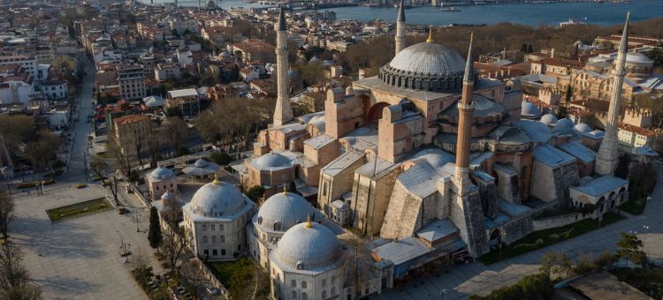 Transformation of Hagia Sophia